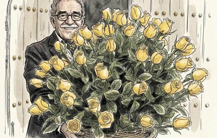 Gabriel García Márquez y las flores amarillas