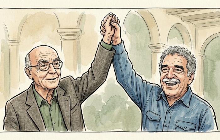 Gabo y Saramago